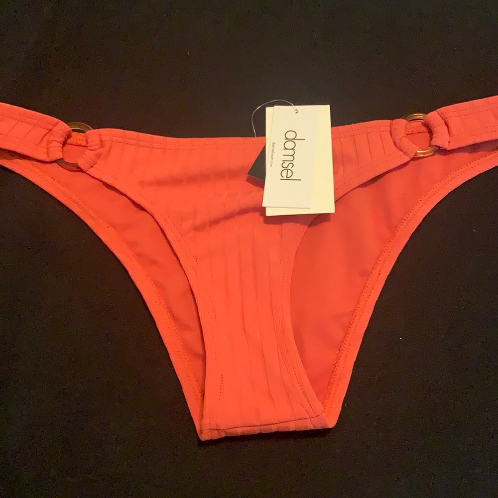 Orange bikini bottom. Never worn. With tags